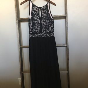 Black bridesmaid dress